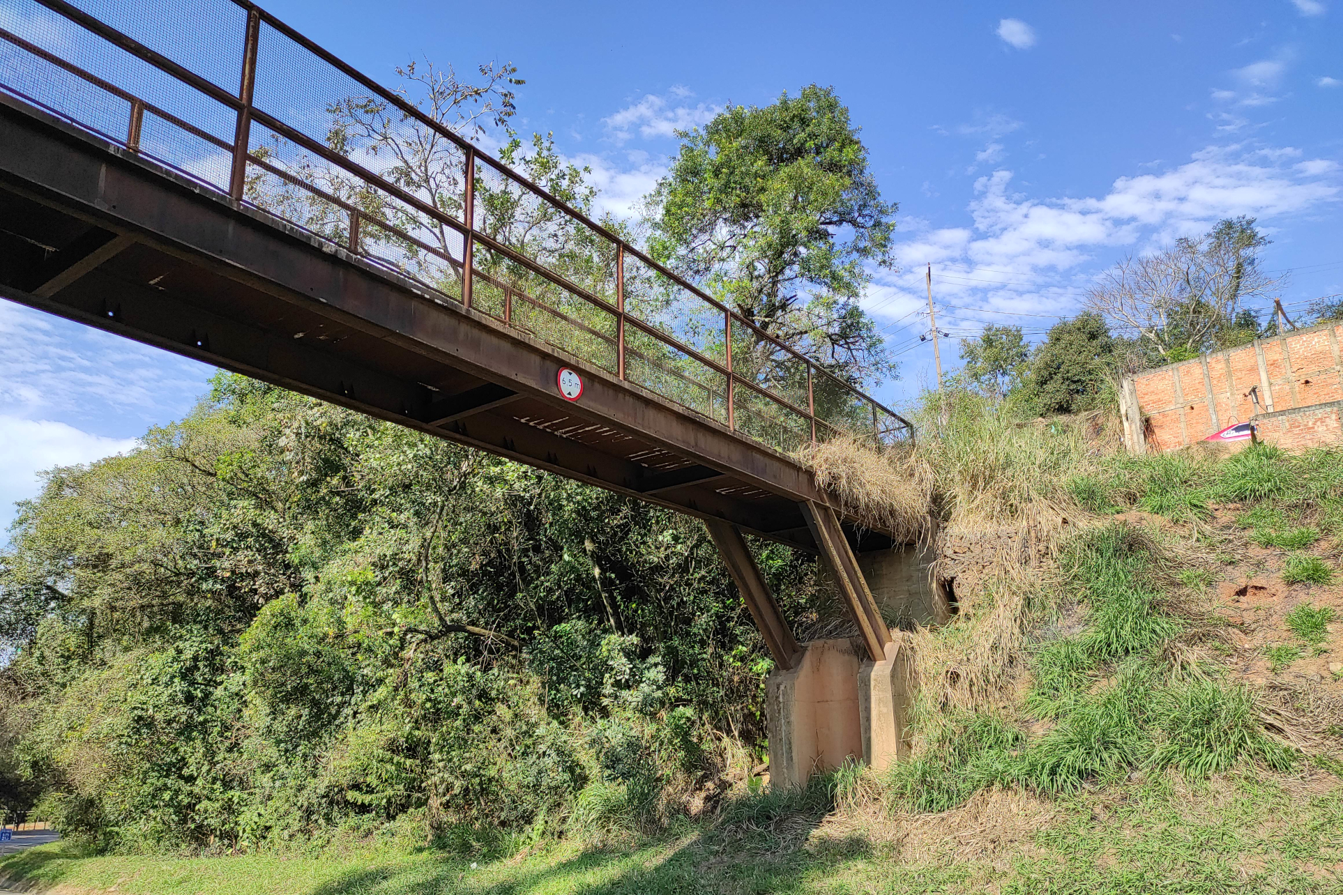 Passarela km 212,96 PR-160 em Telêmaco Borba