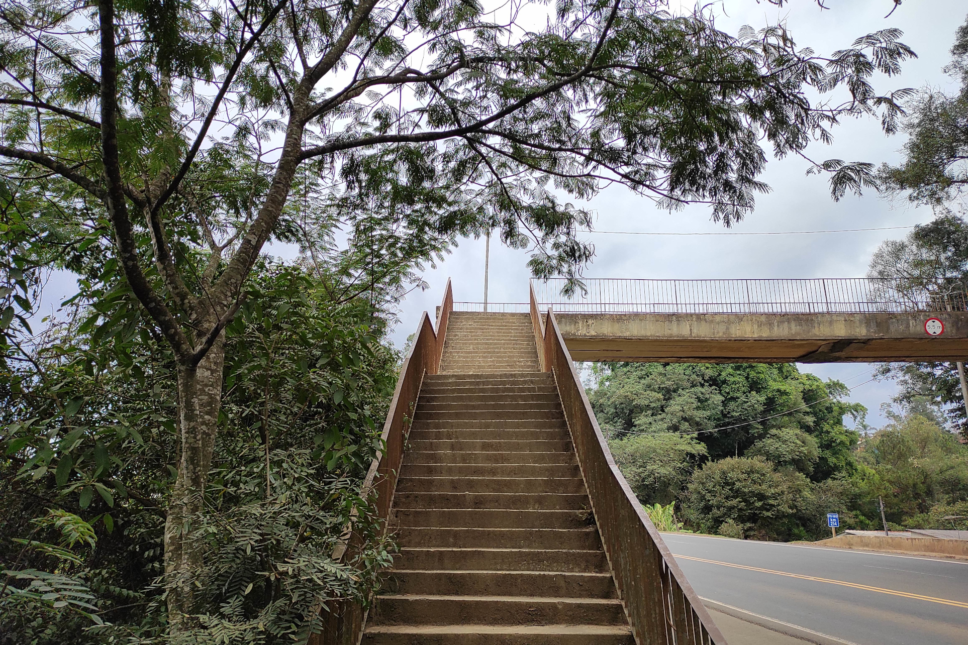 Passarela km 213,96 PR-160 em Telêmaco Borba