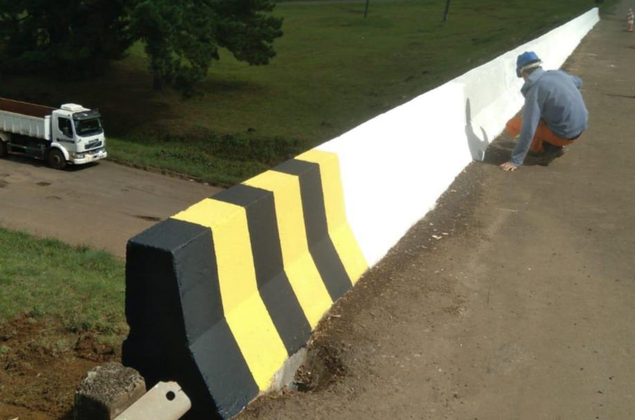 Viaduto Av. Bento Munhoz de Rocha Neto na PRC-280 em Palmas