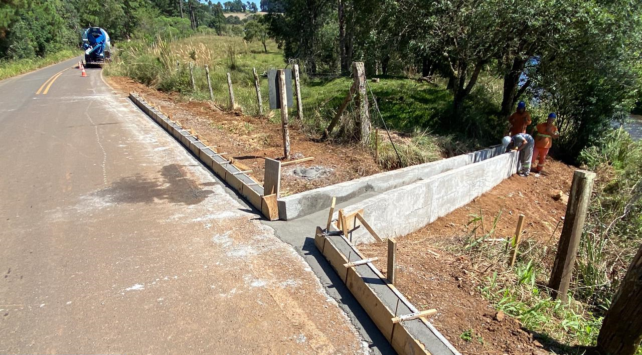 Ponte Rio Empoçado na PR-446 em Bituruna