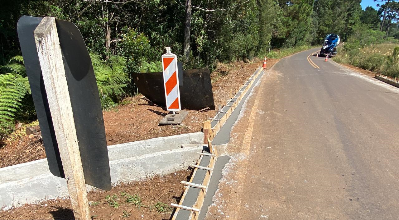 Ponte Rio Empoçado na PR-446 em Bituruna