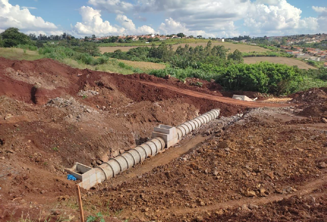 Contorno de Jandaia do Sul - drenagem - bueiro