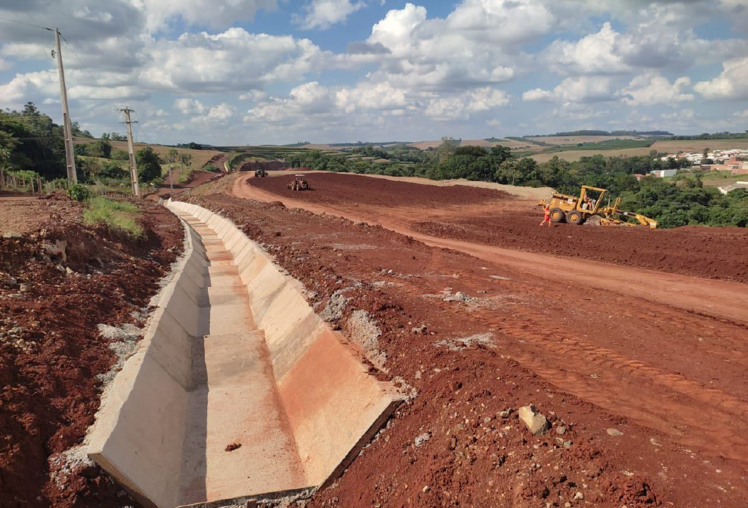 Contorno de Jandaia do Sul - drenagem - drenagem superficial e terraplenagem