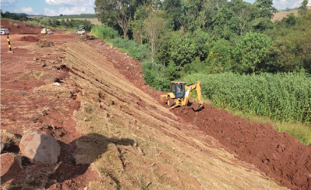 Contorno de Jandaia do Sul - enleivamento