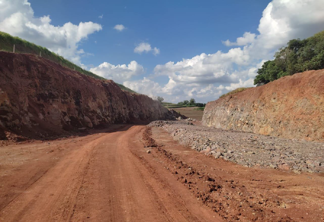 Contorno de Jandaia do Sul - terraplenagem