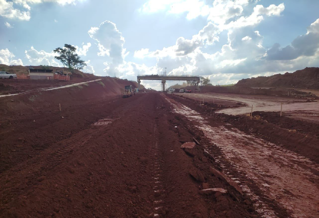 Contorno de Jandaia do Sul - terraplenagem