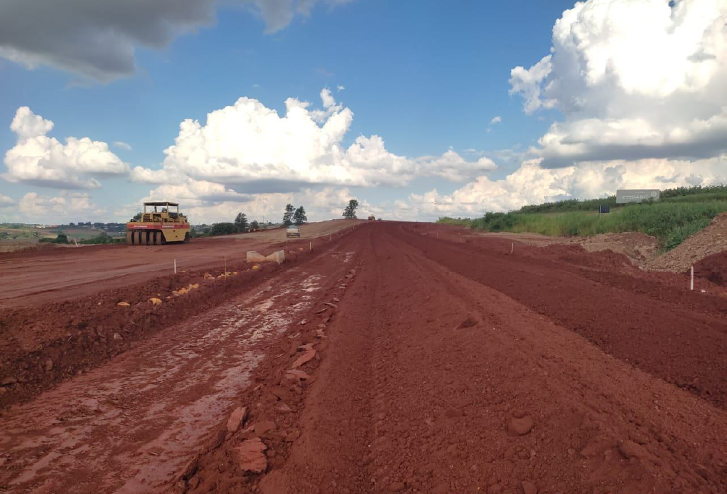 Contorno de Jandaia do Sul - terraplenagem