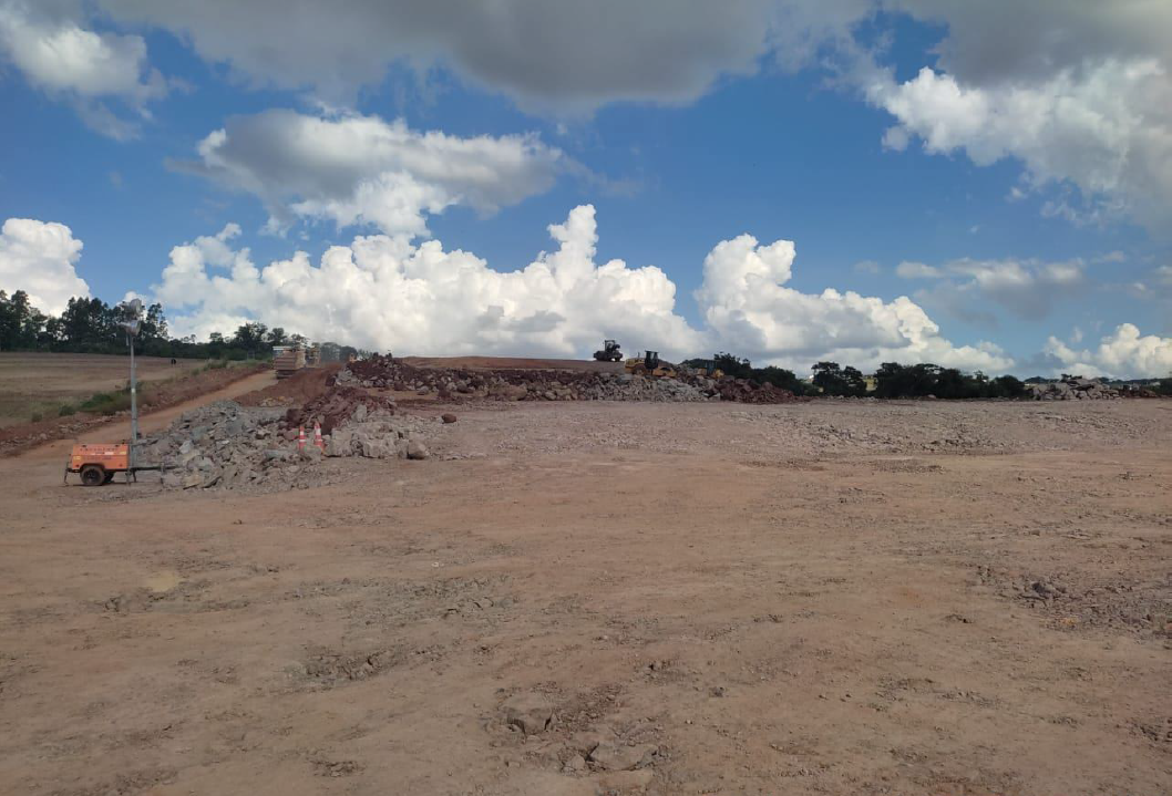 Contorno de Jandaia do Sul - terraplenagem