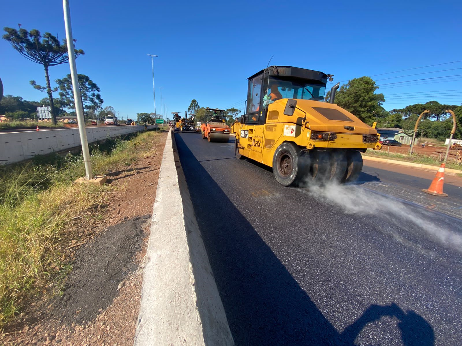 Duplicação da BR-277 em Cascavel chega a quase 60% de conclusão