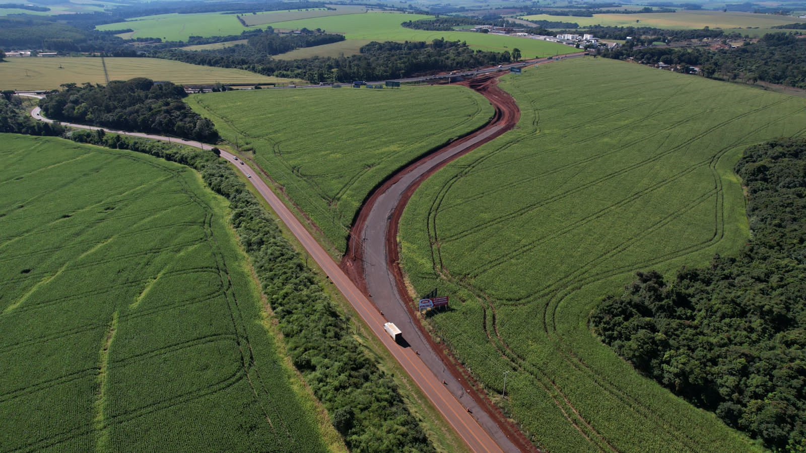Duplicação da BR-277 em Cascavel - variante da PR-180 em destaque