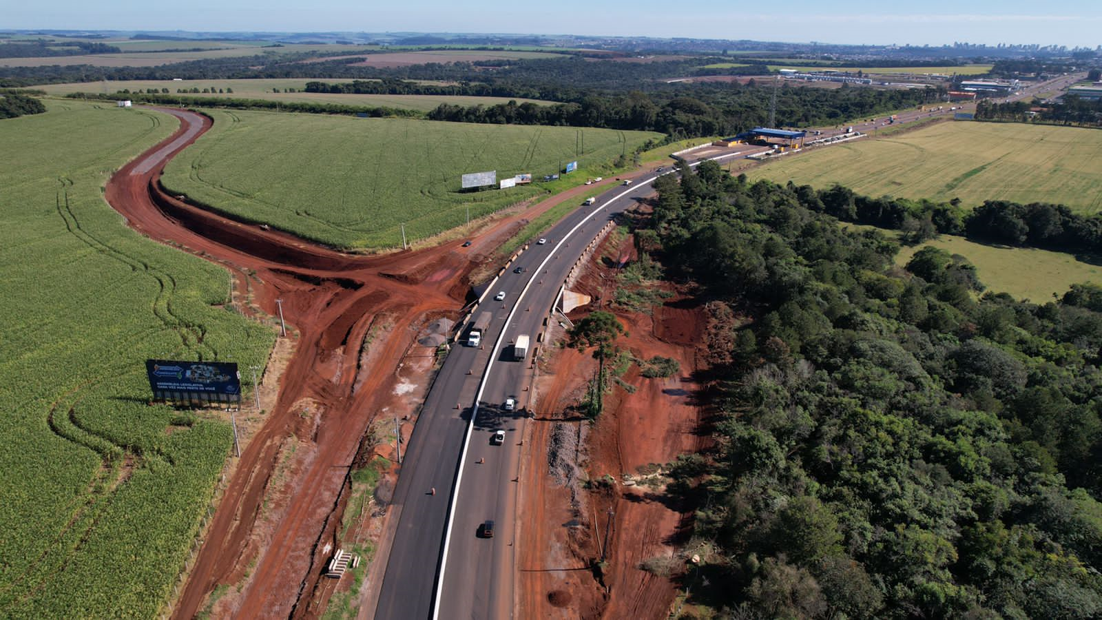 Duplicação da BR-277 em Cascavel - variante da PR-180 em destaque