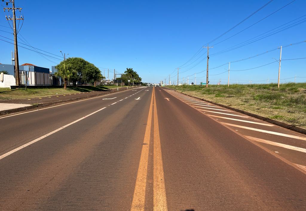 PR-558 entre Campo Mourão e Araruna com serviços do Proseg Paraná