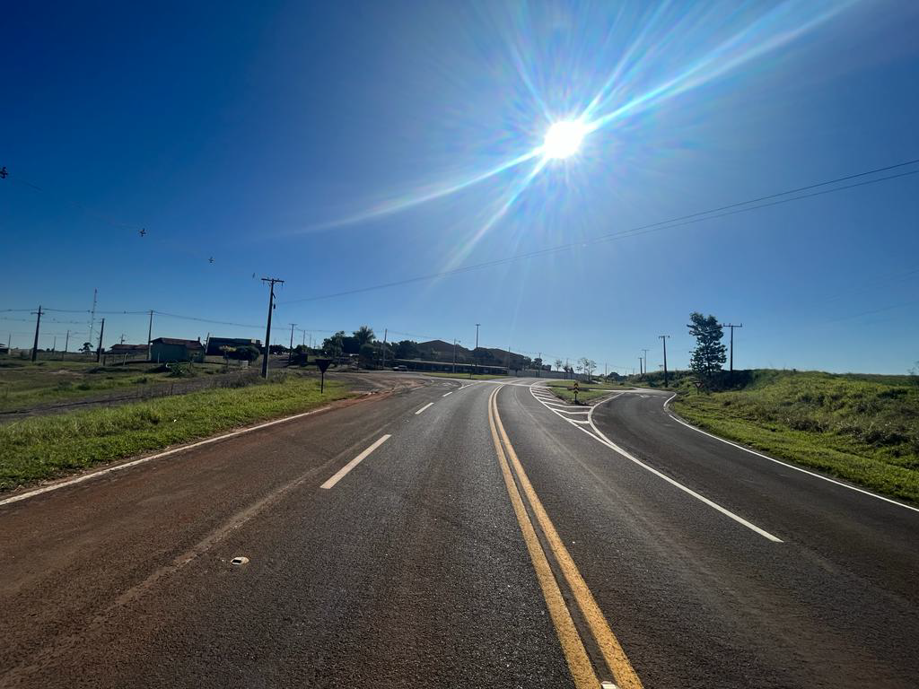 PR-558 entre Campo Mourão e Araruna com serviços do Proseg Paraná