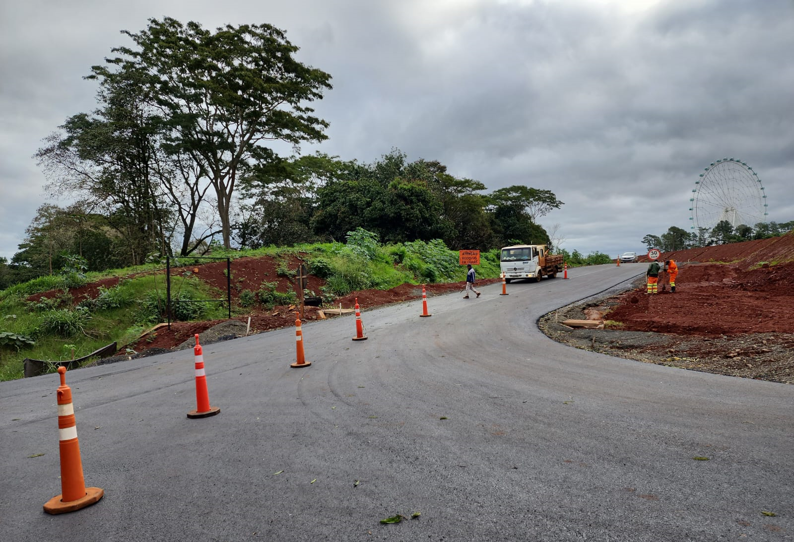 Perimetral Leste - Novo acesso ao Marco das Três Fronteiras