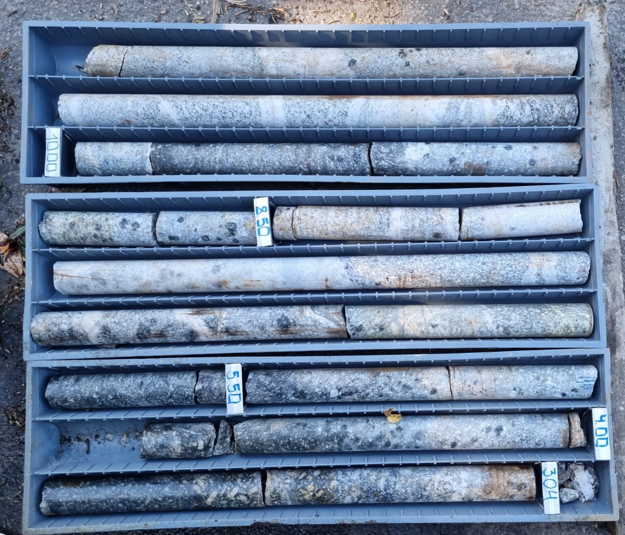 Sondagens da Ponte de Guaratuba na margem ao lado de Matinhos