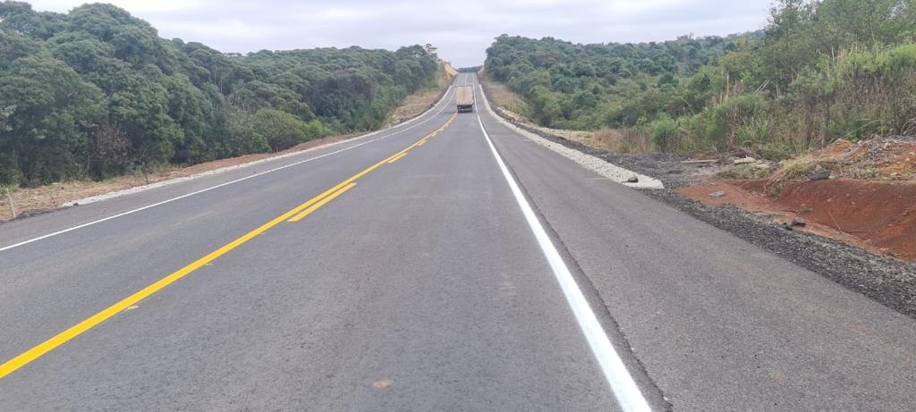 Pavimentação da PR-364 entre Irati e São Mateus do Sul