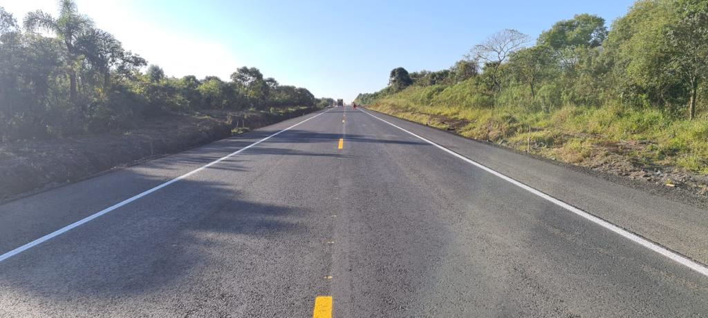 Pavimentação da PR-364 entre Irati e São Mateus do Sul