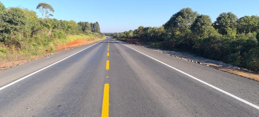 Pavimentação da PR-364 entre Irati e São Mateus do Sul