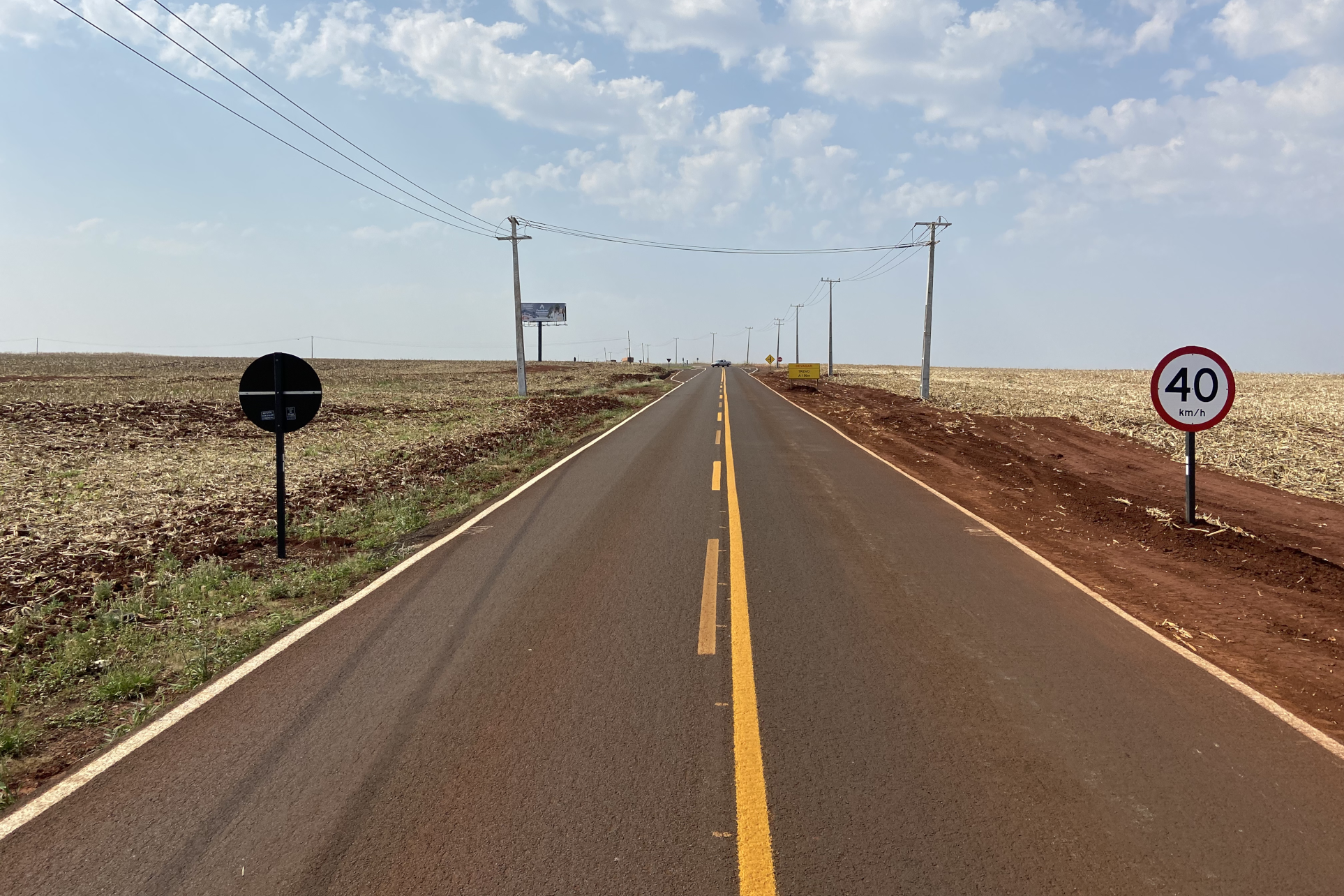 Melhorias na sinalização viária por meio do Proseg Paraná