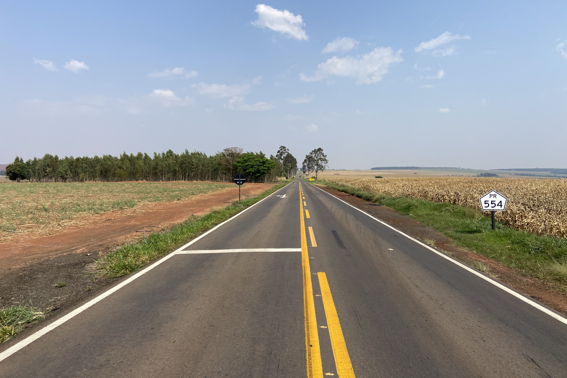 Serviços do Proseg Paraná na PR-554