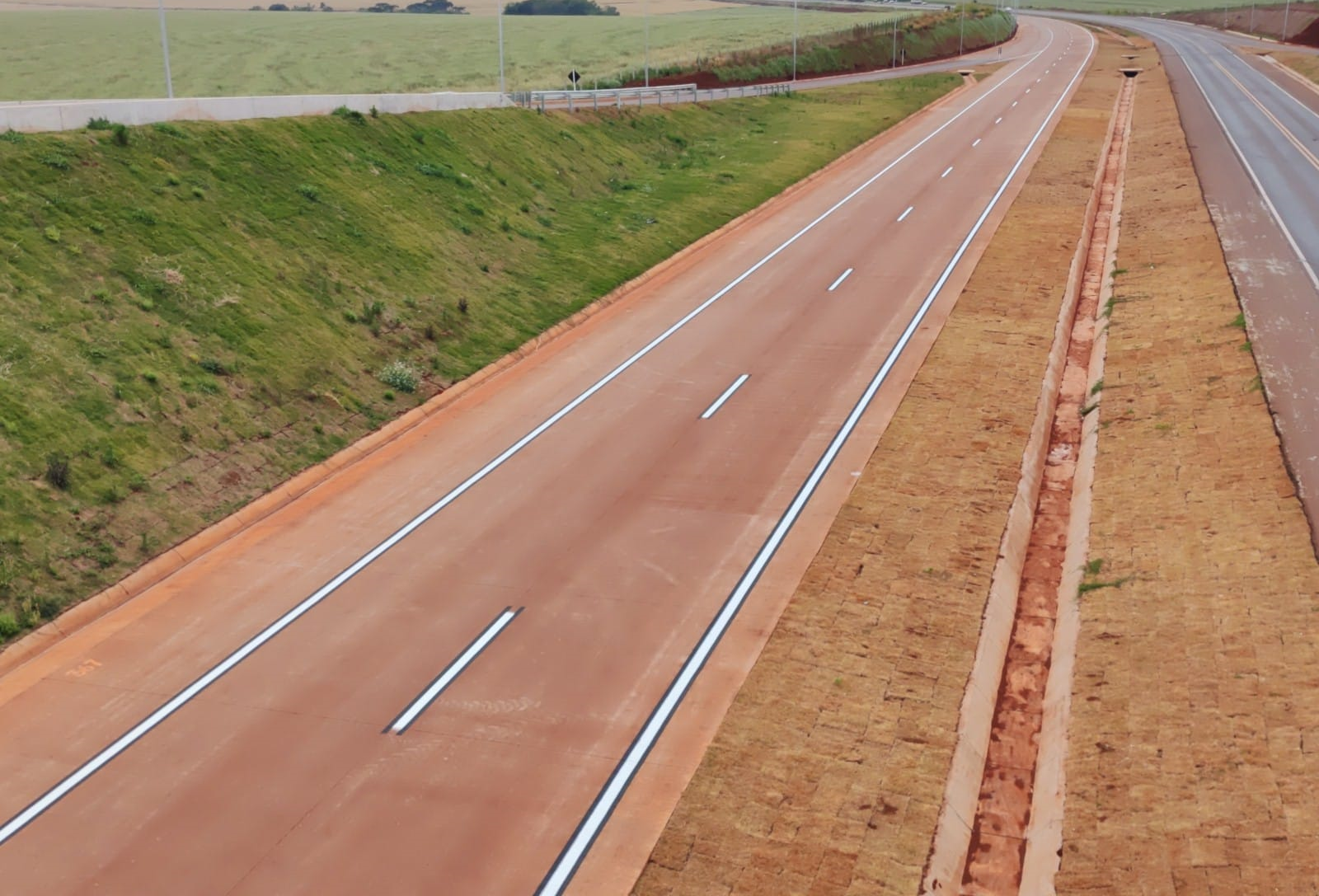 Pistas novas liberadas na duplicação do Contorno Oeste de Cascavel