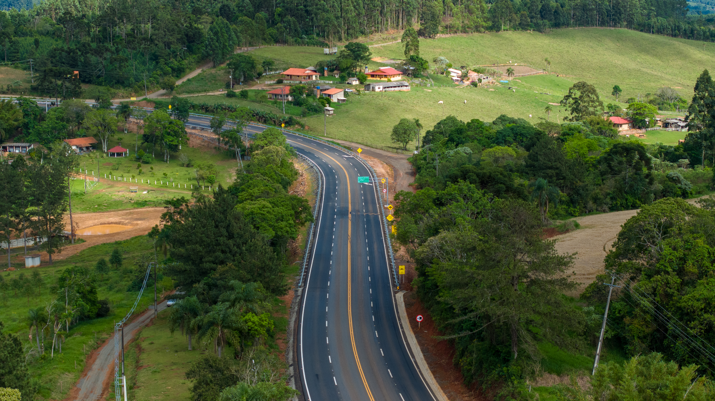 Novas terceiras faixas da PR-160 entre Telêmaco Borba e Imbaú