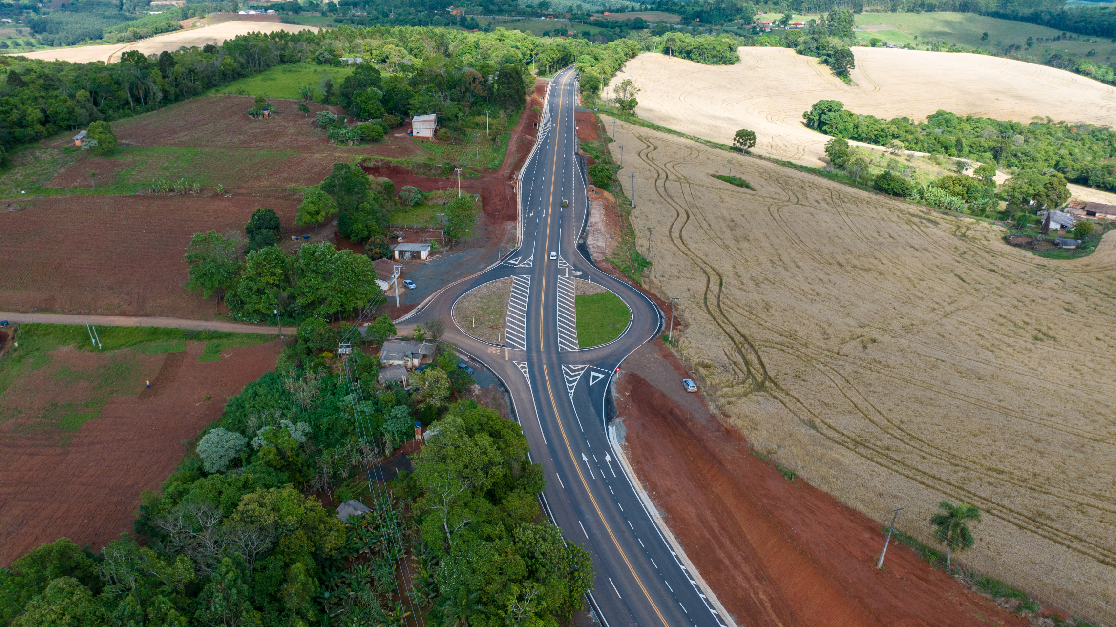 Novas terceiras faixas da PR-160 entre Telêmaco Borba e Imbaú