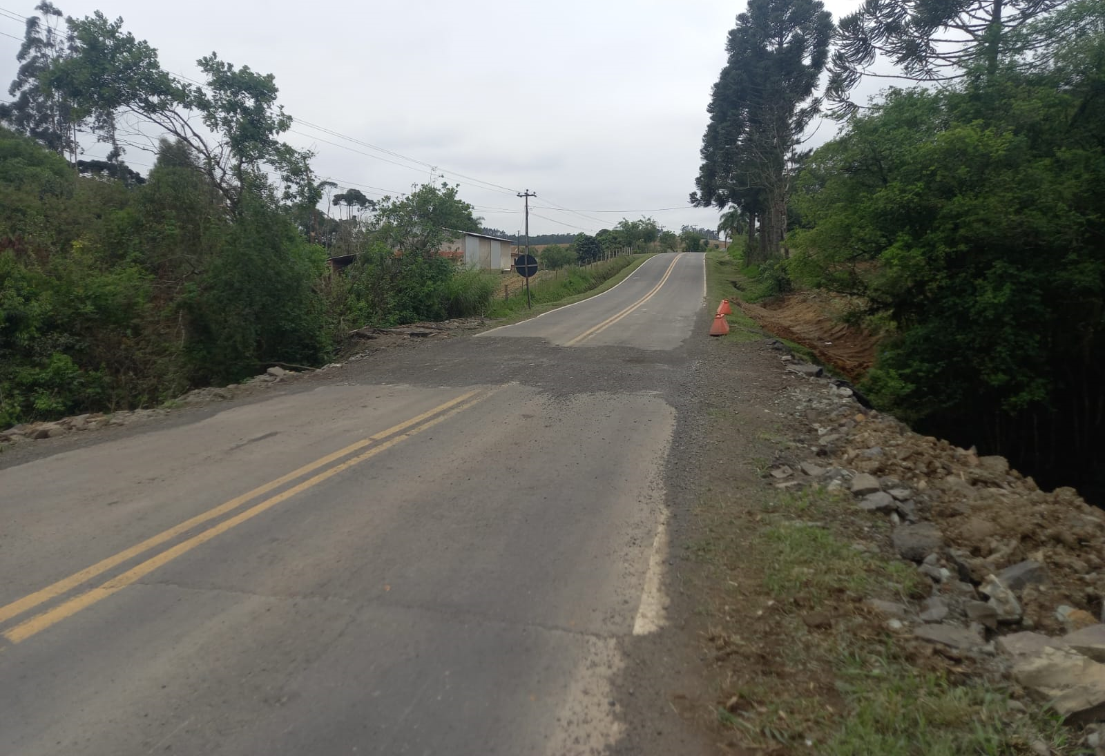 Bueiro atuais na PR-364