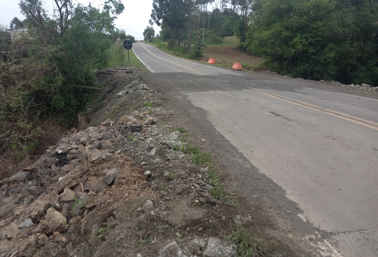 Bueiro atuais na PR-364