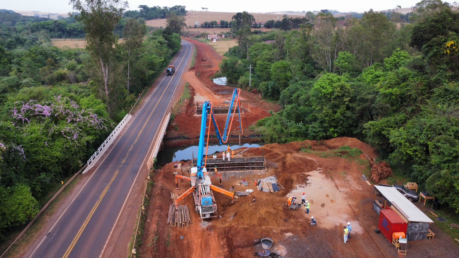 Duplicação da PR-445 - nova ponte