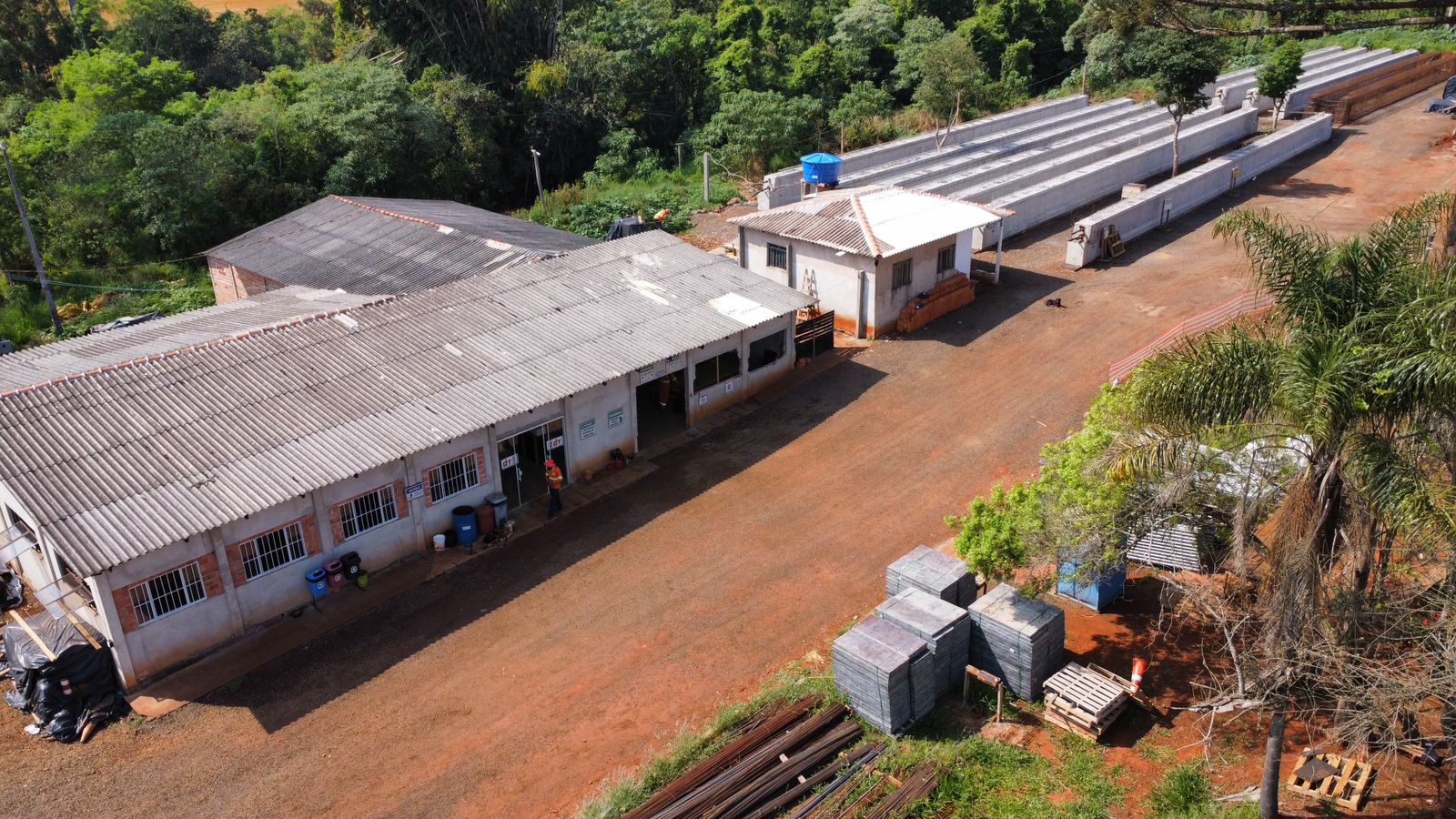 Duplicação da PR-445 - pátio de vigas