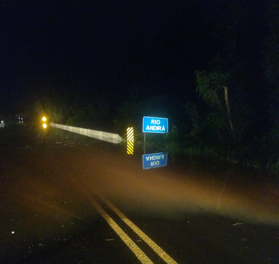 PR-554 entre São Jorge do Ivaí e Doutor Camargo