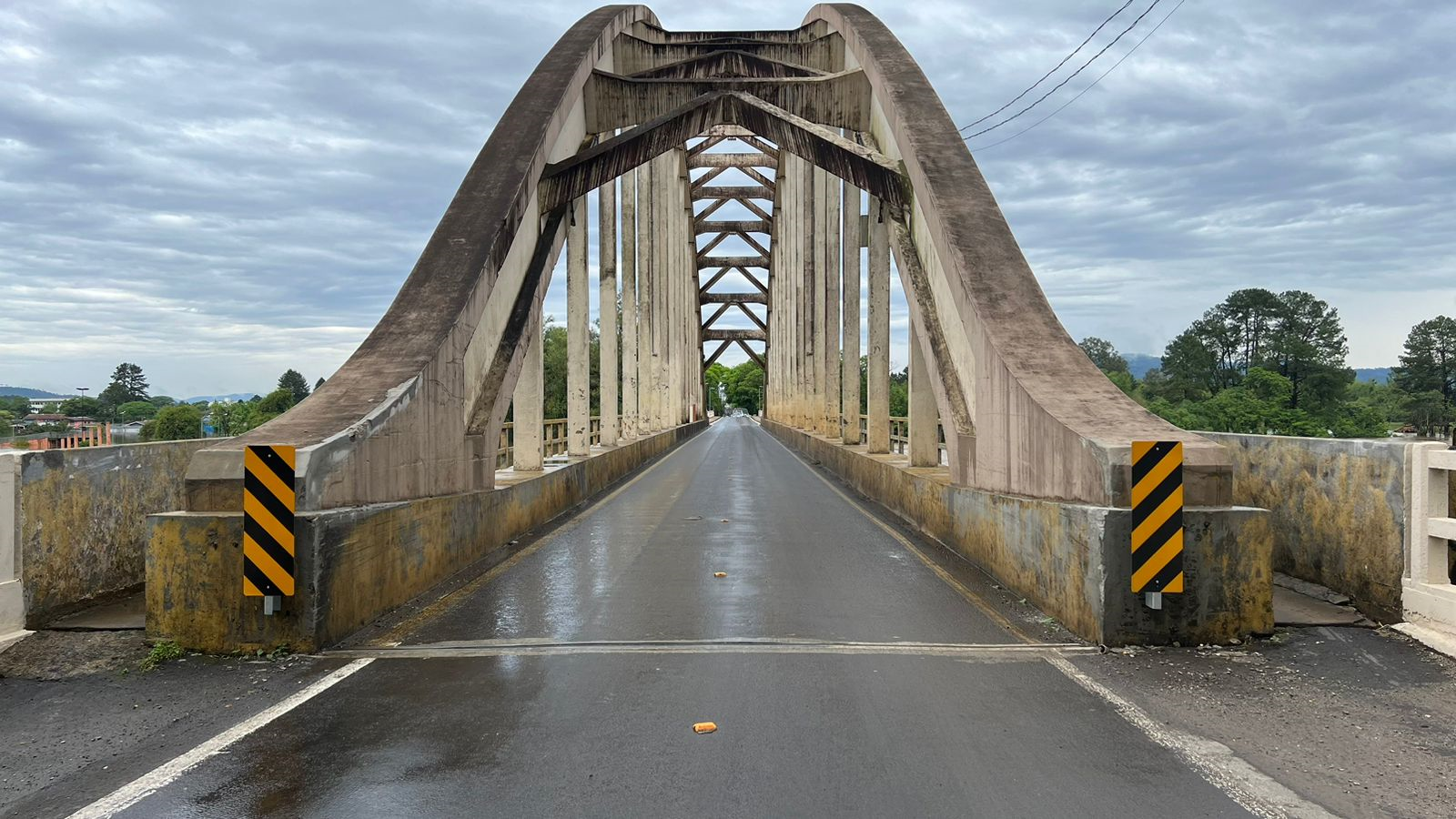 Ponte Manoel Ribas, logo antes da PRC-466
