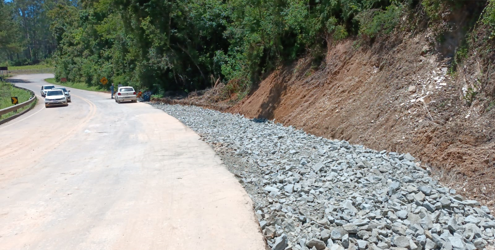 PR-092 Rio Branco do Sul desvio provisório