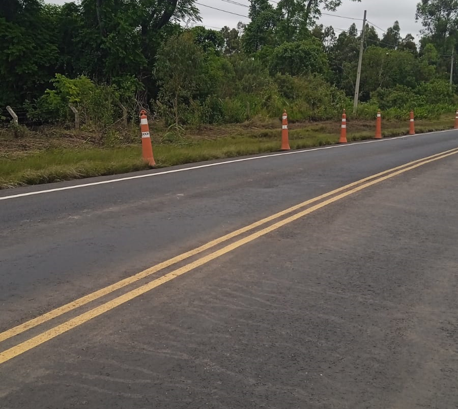 PR-151 em Ponta Grossa, com liberação total do tráfego