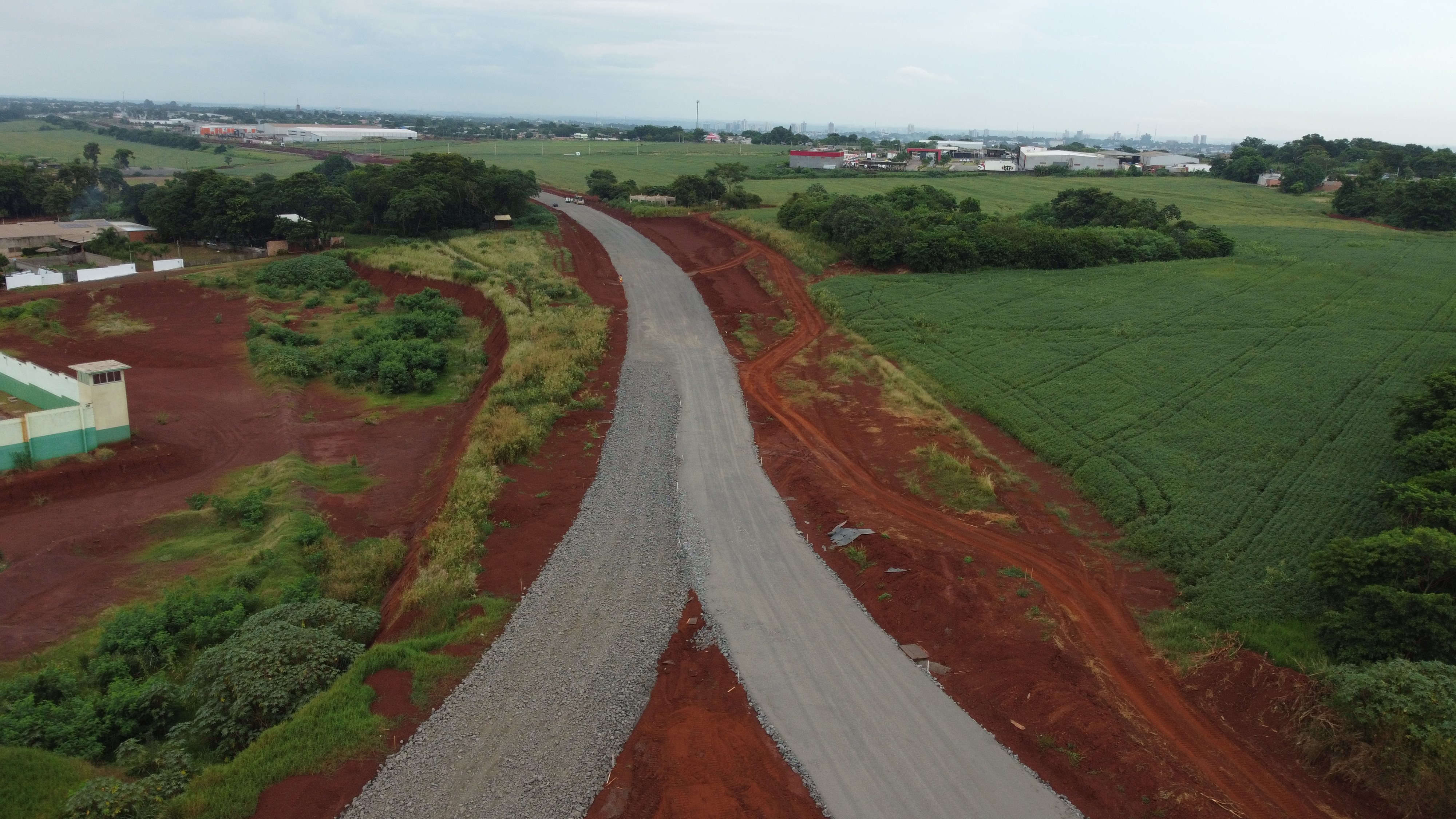 Serviços de Sub-Base finalizados em 3,3km da rodovia