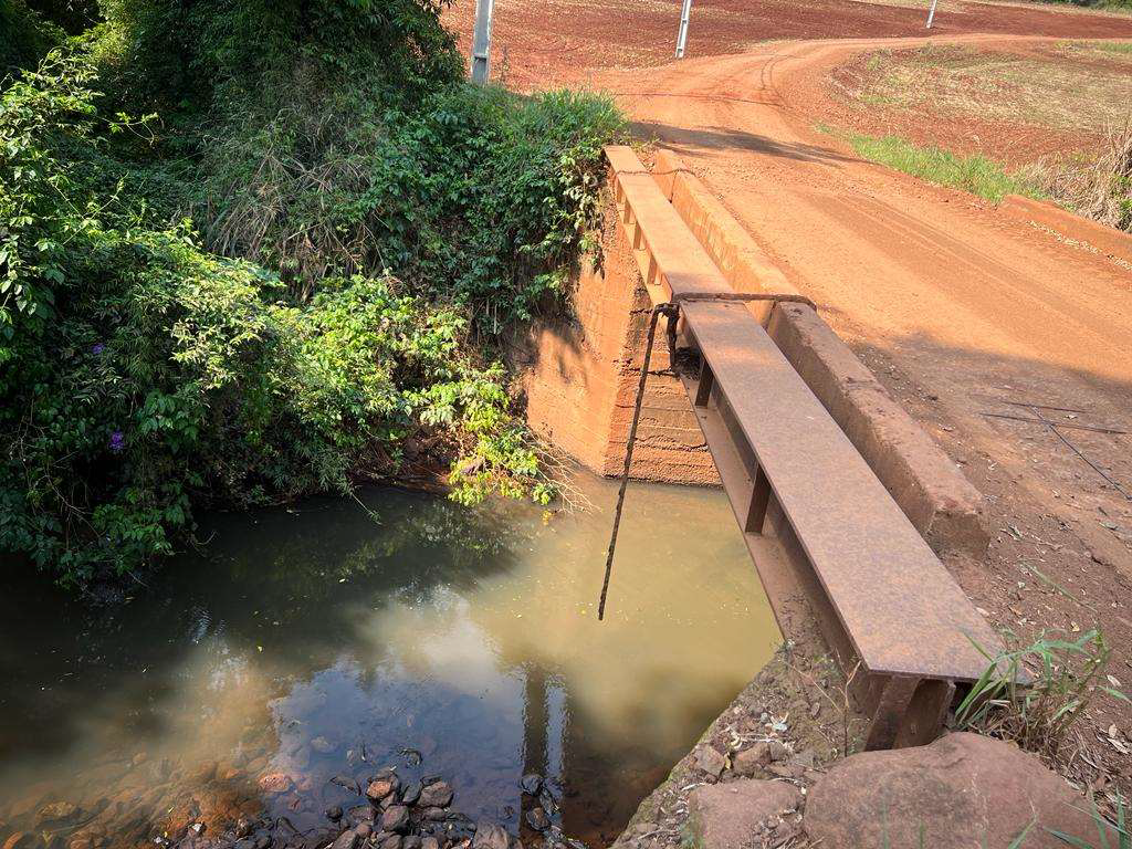 Ponte na Estrada São Jorge em Formosa do Oeste