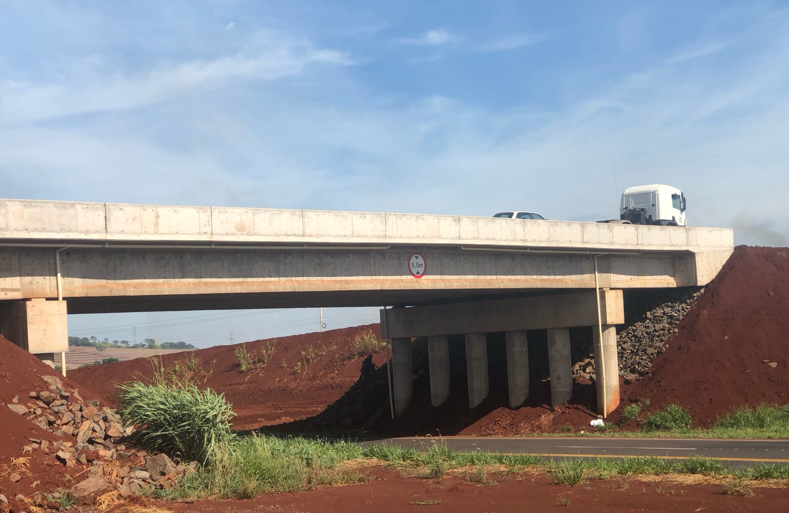 Obras do novo Contorno Oeste de Marechal Cândido Rondon