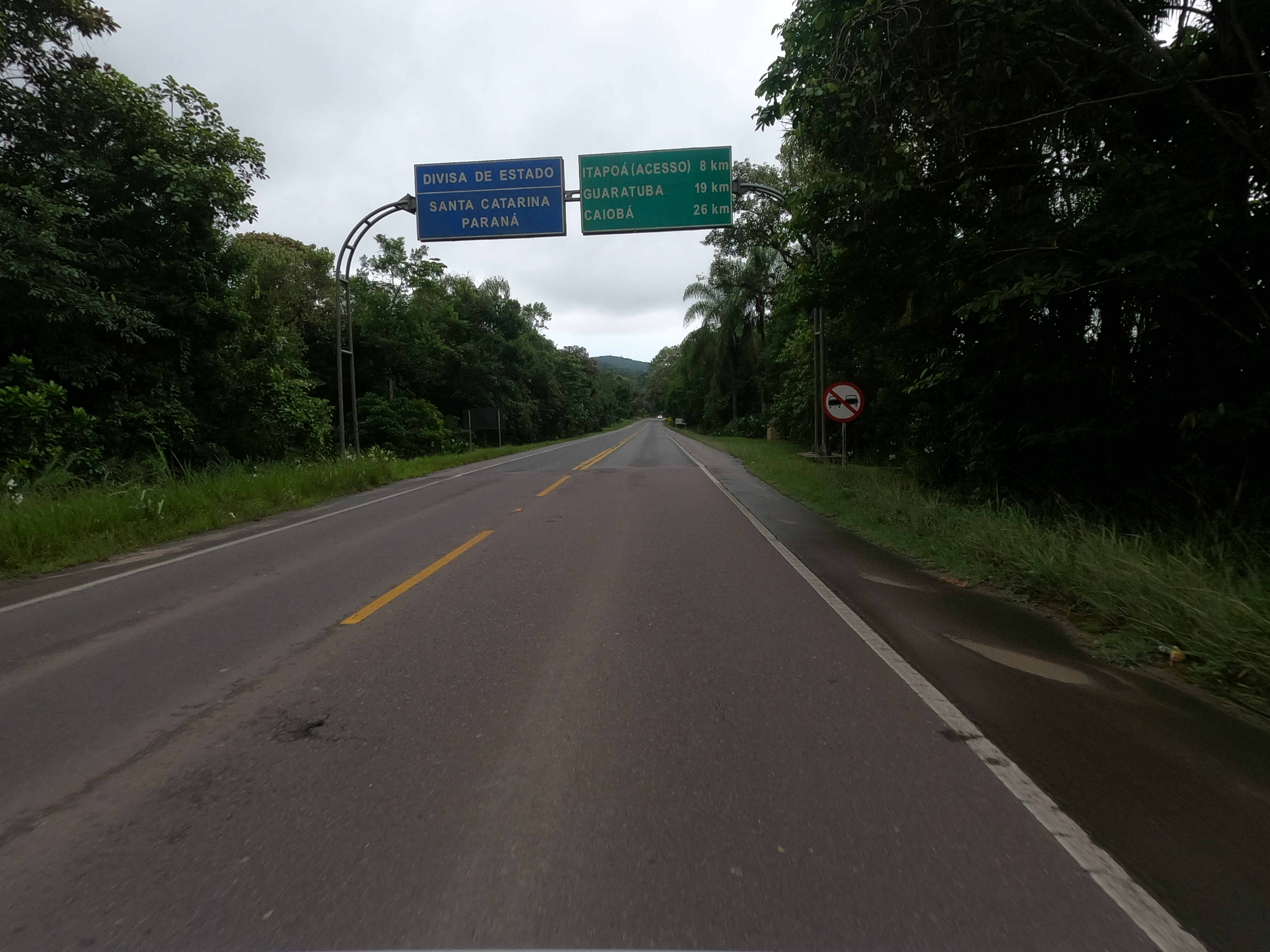 PR-412 duplicação Guaratuba a Santa Catarina