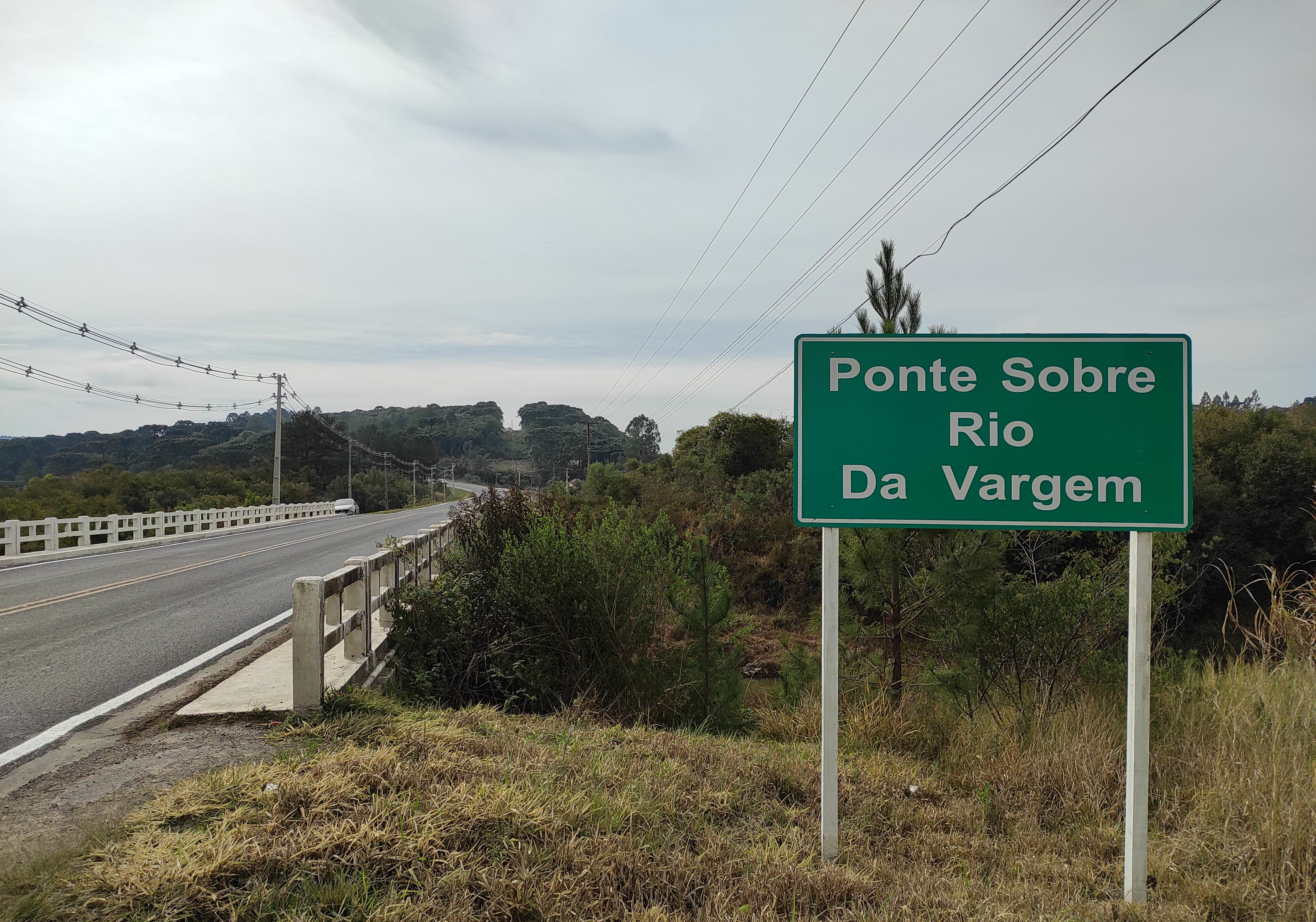 Ponte Rio da Vargem (PR-151), em São João do Triunfo
