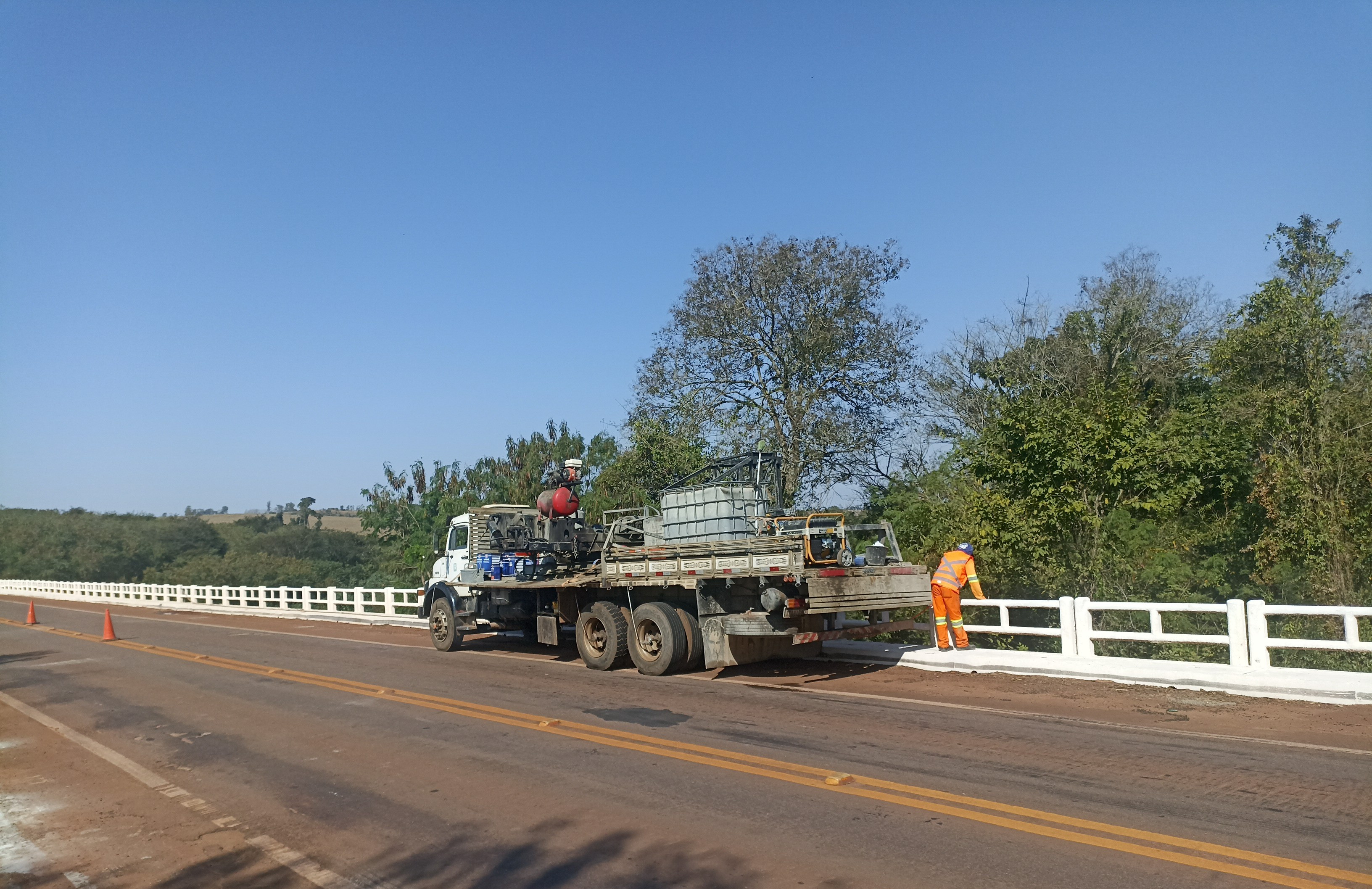 PR-317 Ponte Rio Piquiri entre Formosa do Oeste e Quarto Centenário