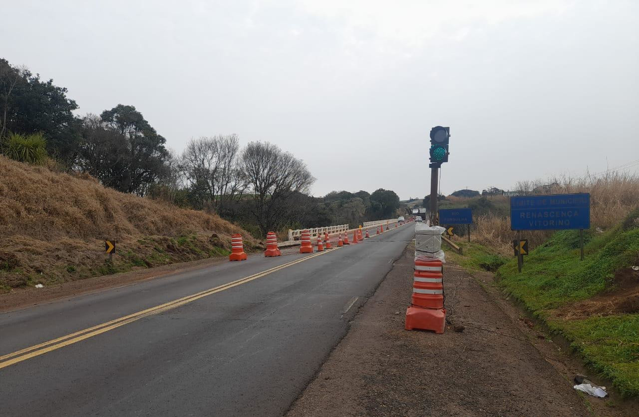 Conservação da ponte sobre o Rio Forquilha na PRC-280