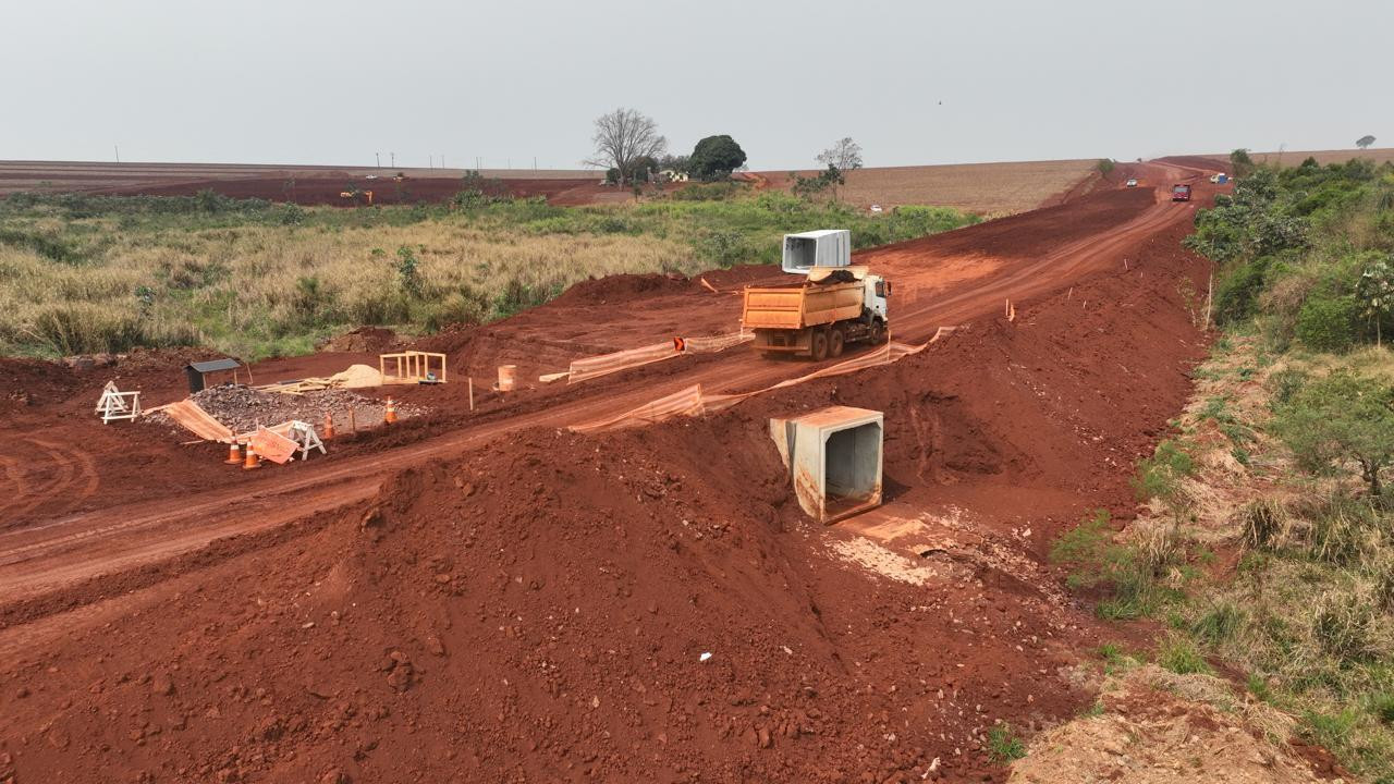 Contorno de Palotina - terraplenagem
