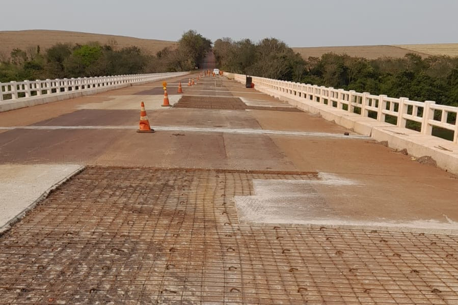 Ponte Rio Piquiri na PR-180, entre Nova Aurora e Quarto Centenário