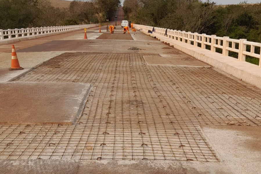 Ponte Rio Piquiri na PR-180, entre Nova Aurora e Quarto Centenário