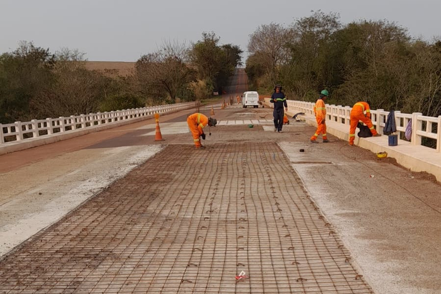 Ponte Rio Piquiri na PR-180, entre Nova Aurora e Quarto Centenário