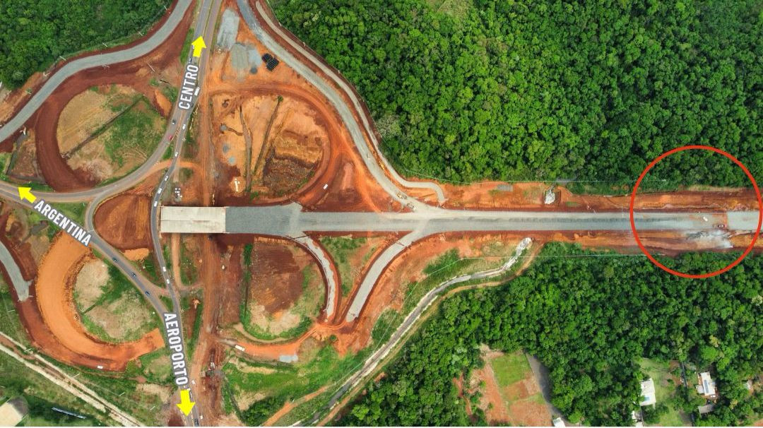 Local da detonação de rochas em 17 e 18 de outubro de 2024