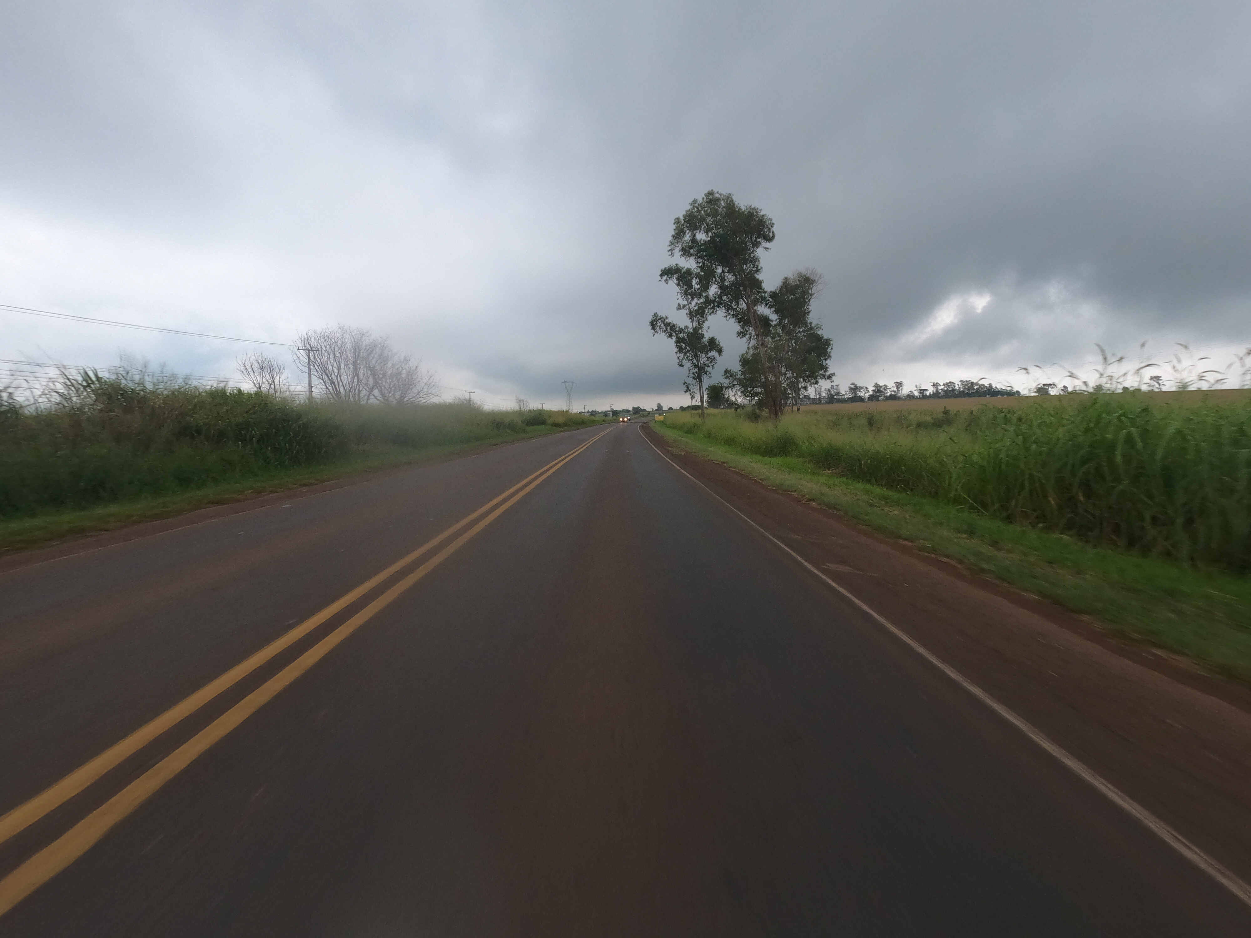 PR-218 entre Arapongas e Sabáudia, trecho que será estudado para duplicação