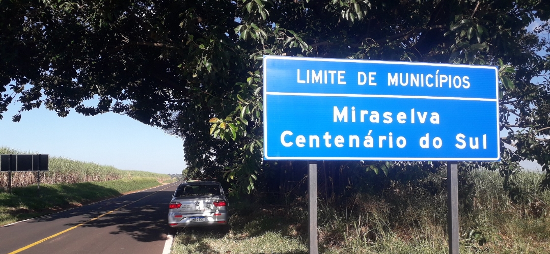 PR-534 entre Miraselva e Centenário do Sul recebendo serviços do Proseg Paraná