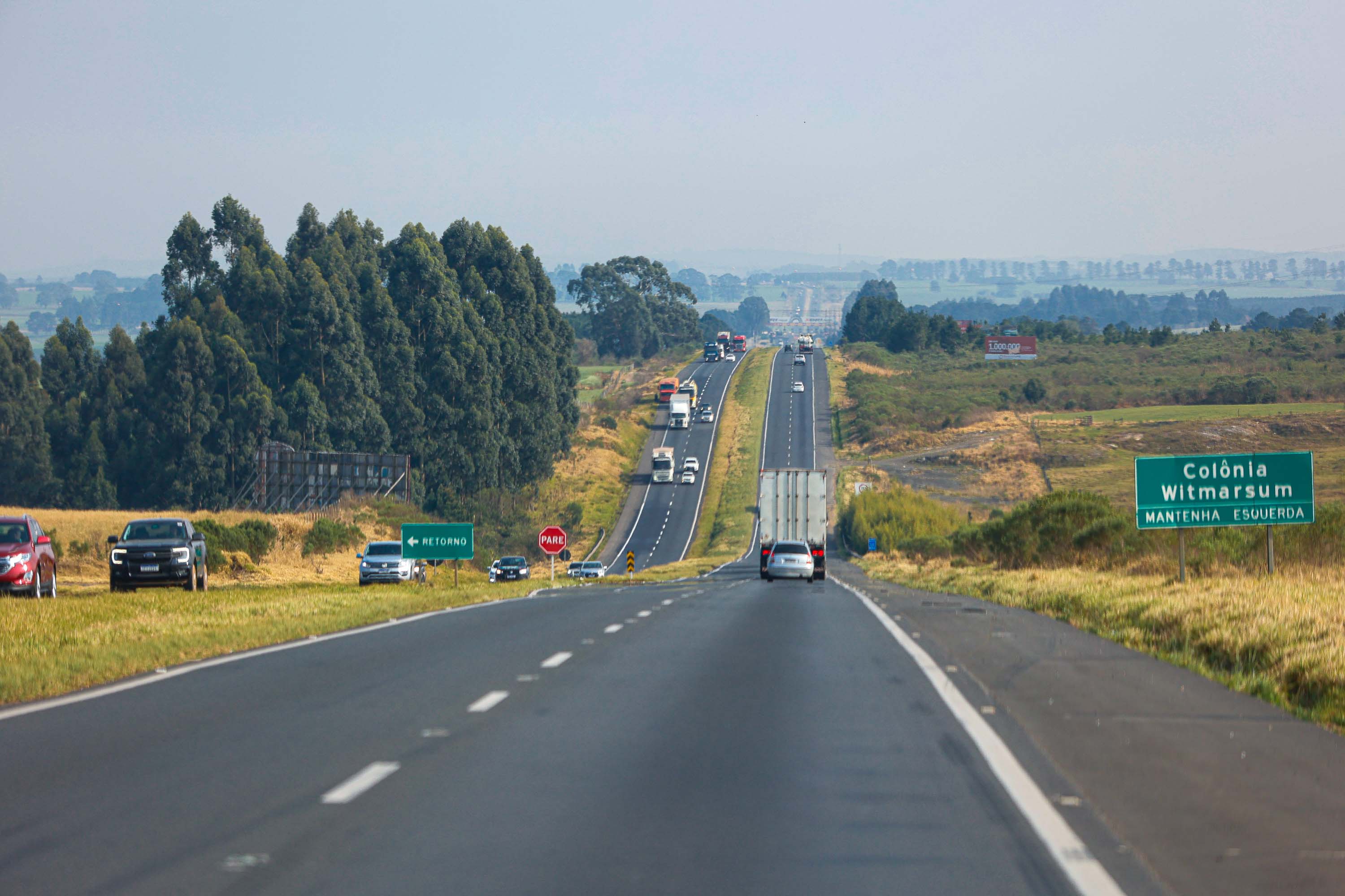 BR-376 entre Ponta Grossa e São Luiz do Purunã